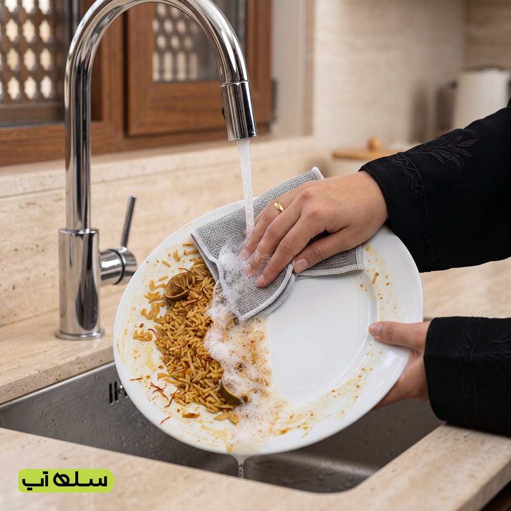قماش تنظيف الصحون بديل السلك، عبوة 20 قطعة