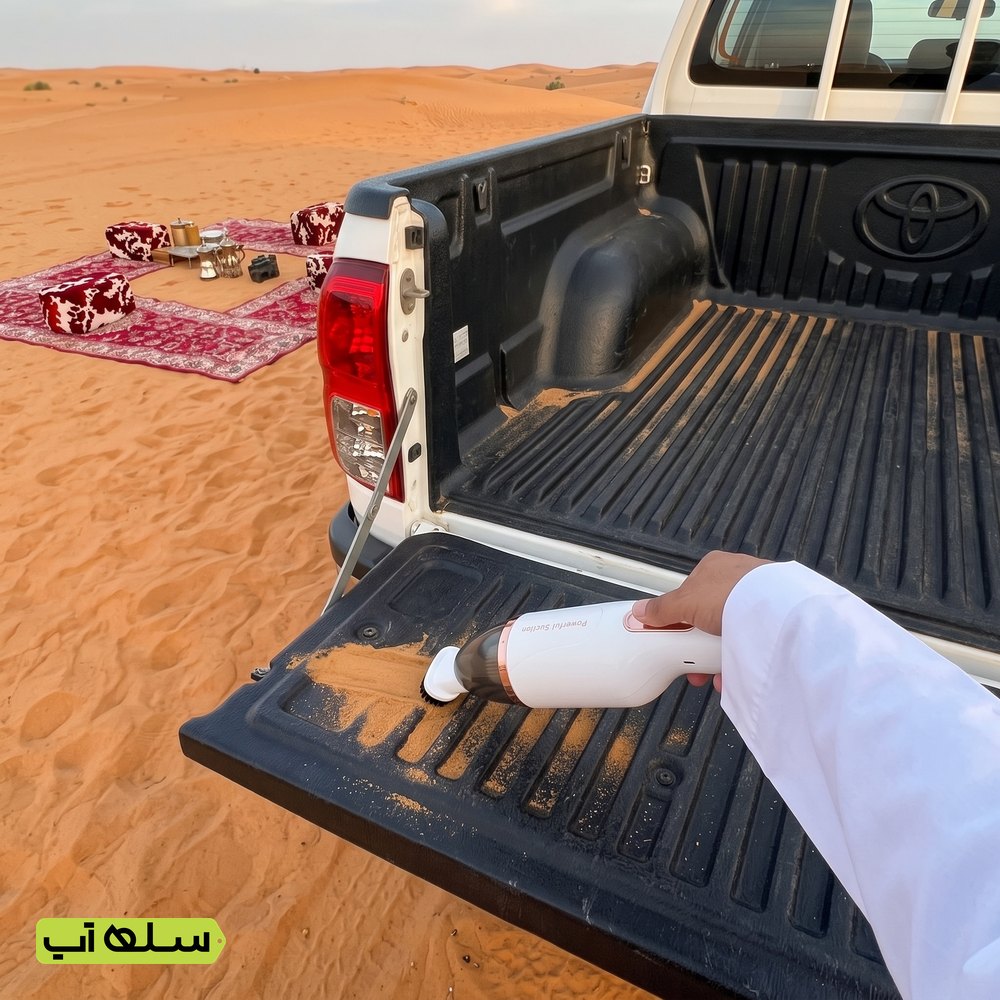 مكنسة لاسلكية محمولة لتنظيف زوايا المنزل