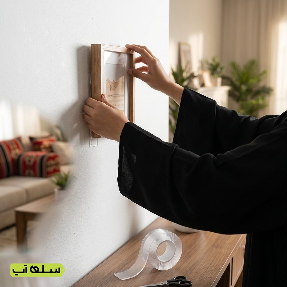 شريط نانو لاصق شفاف مزدوج الوجهين