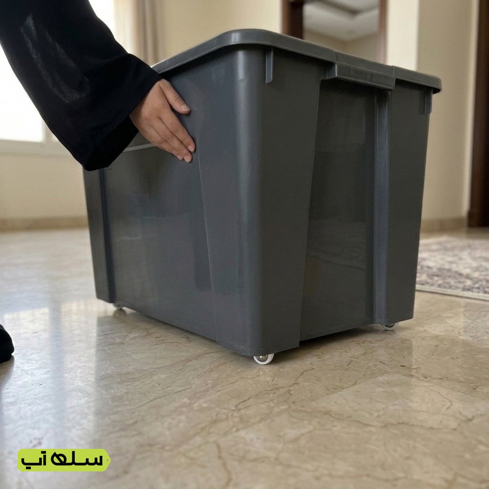 عرض قطعتين من عجلات لاصقة دوارة 360 درجة، 4 عجلات لكل قطعة